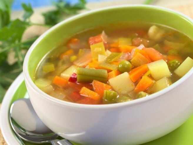 soupe de légumes pour brûler les graisses